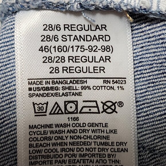 GAP Stretch Denim High Rise Wide Leg Trouser Jeans - Picture 8 of 8